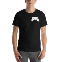 Load image into Gallery viewer, Video Game Controller White Icon Short-Sleeve Unisex T-Shirt