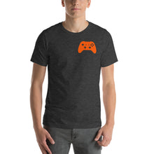 Load image into Gallery viewer, Video Game Controller Orange Icon Short-Sleeve Unisex T-Shirt