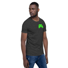 Load image into Gallery viewer, Video Game Controller Green Icon Short-Sleeve Unisex T-Shirt