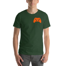 Load image into Gallery viewer, Video Game Controller Orange Icon Short-Sleeve Unisex T-Shirt