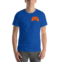 Load image into Gallery viewer, Video Game Controller Orange Icon Short-Sleeve Unisex T-Shirt