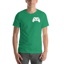 Load image into Gallery viewer, Video Game Controller White Icon Short-Sleeve Unisex T-Shirt