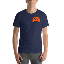Load image into Gallery viewer, Video Game Controller Orange Icon Short-Sleeve Unisex T-Shirt