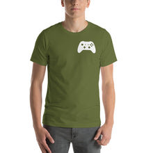 Load image into Gallery viewer, Video Game Controller White Icon Short-Sleeve Unisex T-Shirt