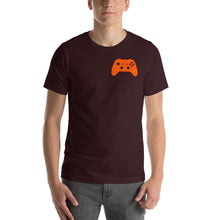 Load image into Gallery viewer, Video Game Controller Orange Icon Short-Sleeve Unisex T-Shirt