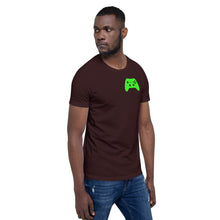 Load image into Gallery viewer, Video Game Controller Green Icon Short-Sleeve Unisex T-Shirt