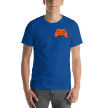 Load image into Gallery viewer, Video Game Controller Orange Icon Short-Sleeve Unisex T-Shirt