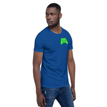 Load image into Gallery viewer, Video Game Controller Green Icon Short-Sleeve Unisex T-Shirt