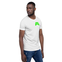 Load image into Gallery viewer, Video Game Controller Green Icon Short-Sleeve Unisex T-Shirt