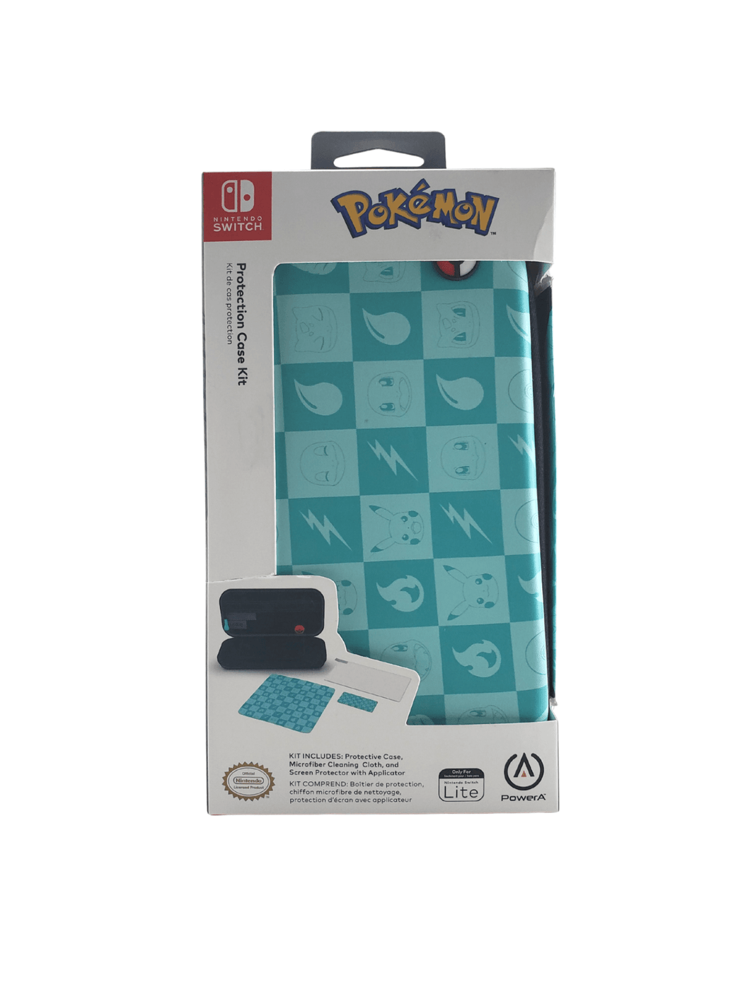 Nintendo Switch Lite Pokémon Protection Case Kit