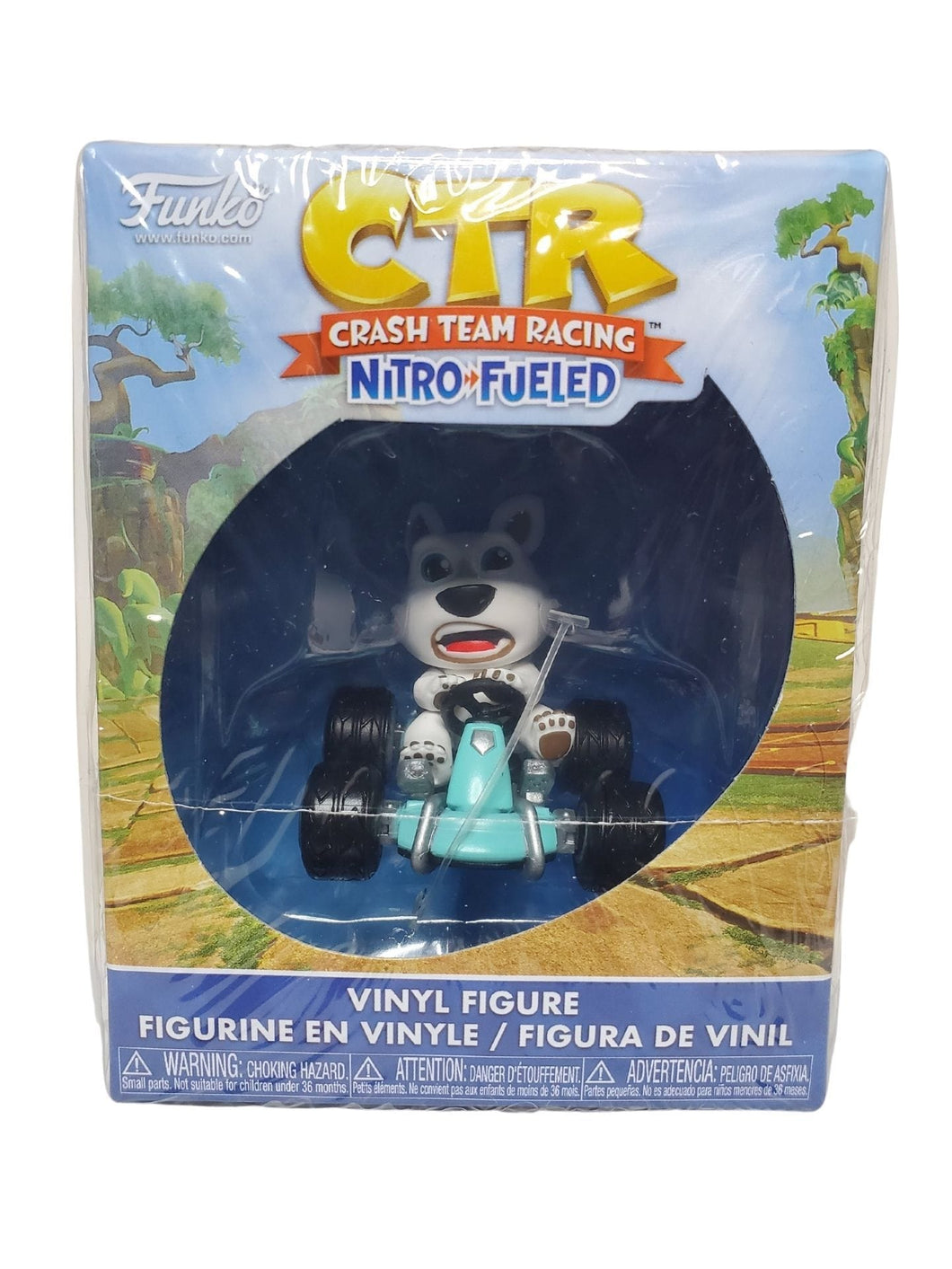 Funko Crash Tean Racing Nitro Fueled Polar Figure