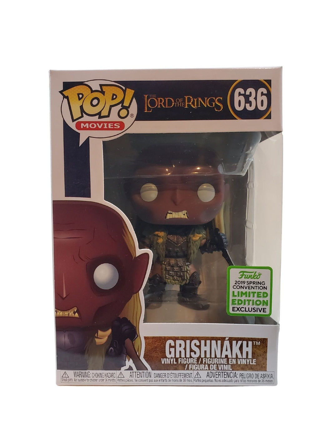 Lord of the Rings Grishnakh 2019 Spring Convention Exclusive Funko POP