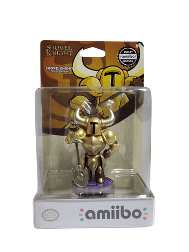 Shovel Knight Nintendo Gold Amiibo