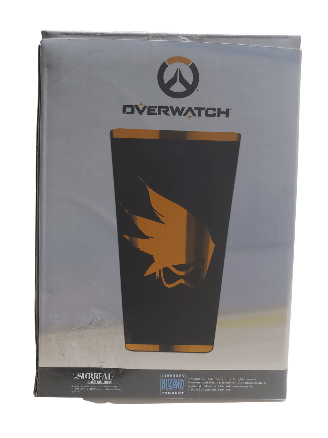 Chrome Tracer Surreal Entertainment Overwatch Water Bottle