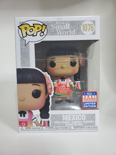 Its a Small World Limited Edition Mexico 2021 Summer Convention Funko POP