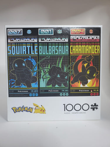 Pokemon 1000 pc Classic Starters Puzzle