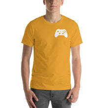 Load image into Gallery viewer, Video Game Controller White Icon Short-Sleeve Unisex T-Shirt
