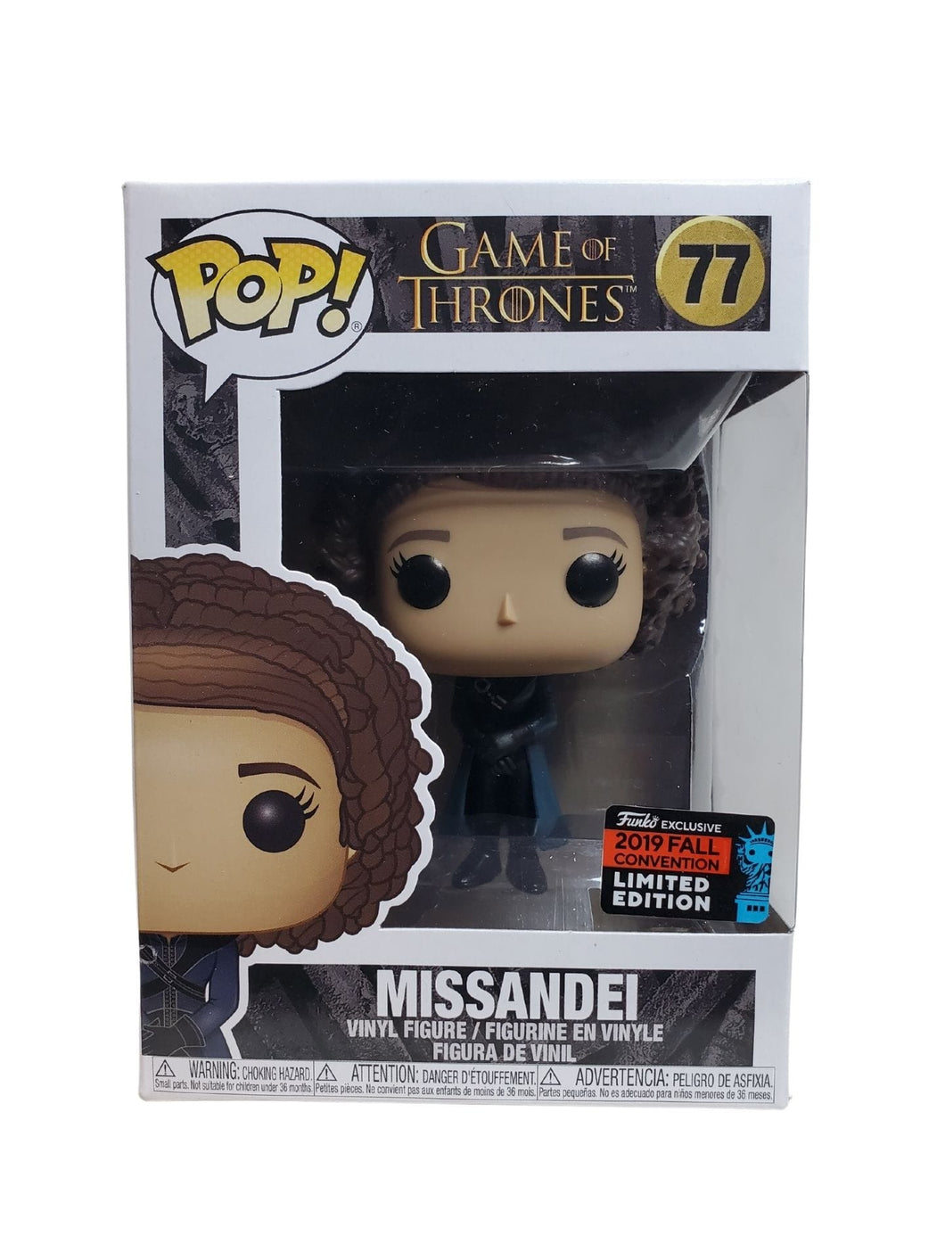 Game of Thrones Missandei 2019 Fall Convention Funko POP
