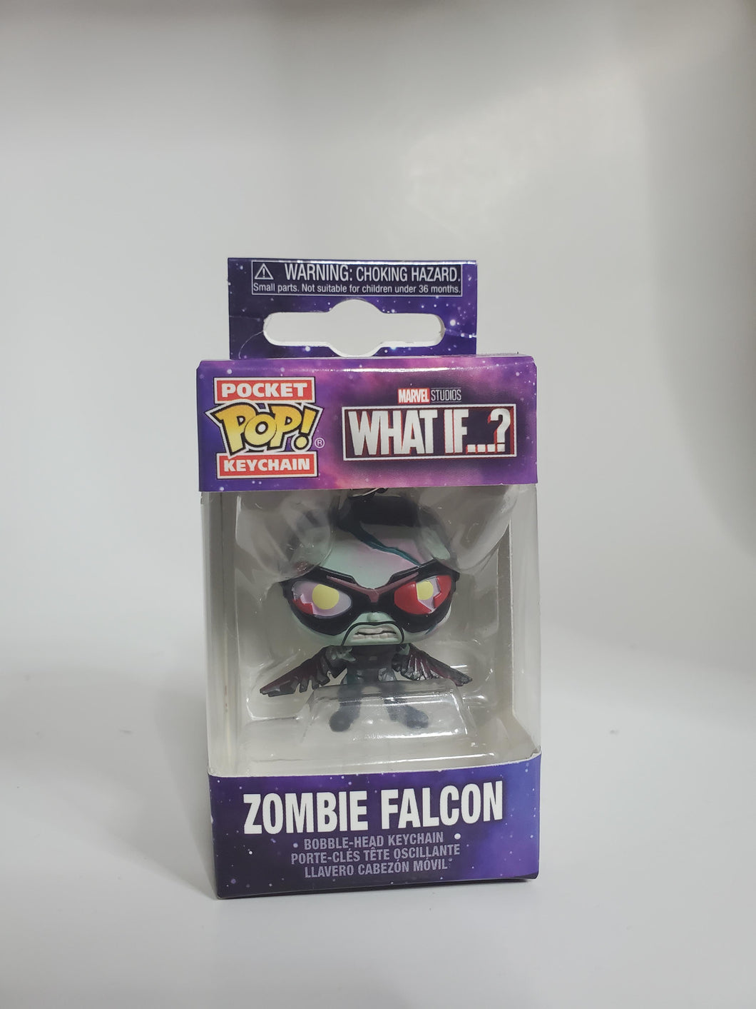 Marvel What If...? Zombie Falcon Funko POP Keychain
