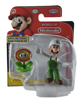 Load image into Gallery viewer, Fire Luigi World of Nintendo figurine
