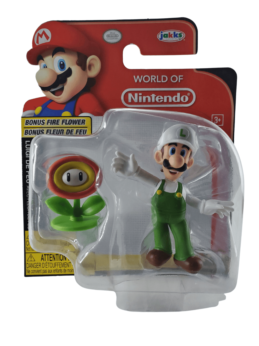 Fire Luigi World of Nintendo figurine